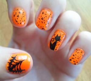 18+ Simple Halloween Nail Art Designs, Ideas, Trends & Stickers 2015 ...