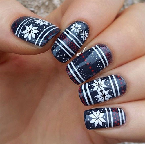 15-Ugly-Christmas-Sweater-Nail-Art-Designs-Ideas-Stickers-2015-Xmas-Nails-1