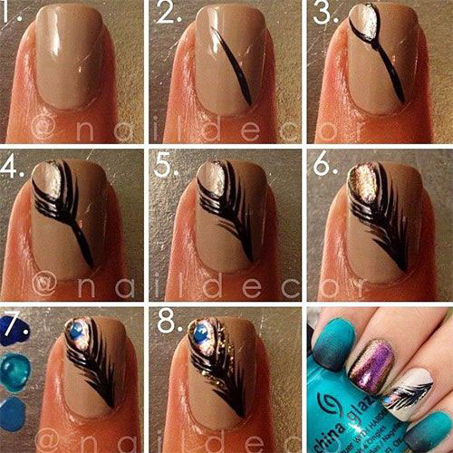 Step-By-Step-Autumn-Fall-Nail-Art-Tutorials-For-Beginners-2015-2