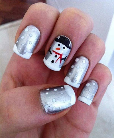 18-Snowman-Nail-Art-Designs-Ideas-Trends-Stickers-2016-Winter-Nails-5