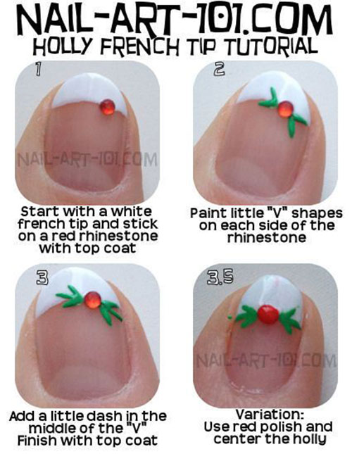 20-Easy-Simple-Christmas-Nail-Art-Tutorials-For-Beginners-Learners-2015-20