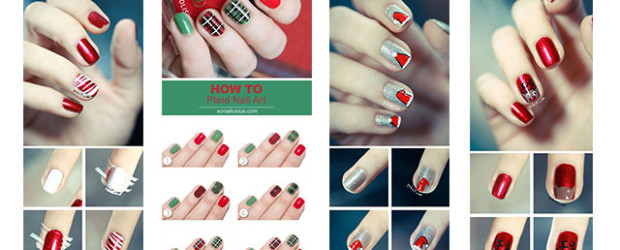 20-Easy-Simple-Christmas-Nail-Art-Tutorials-For-Beginners-Learners-2015-F