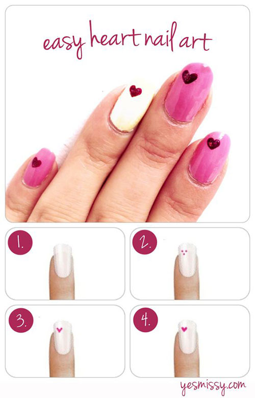 15-Step-By-Step-Valentines-Day-Nail-Art-Tutorials-For-Beginners-2016-10