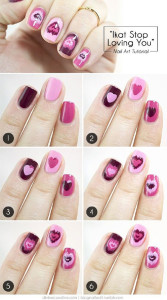 15 Step By Step Valentine's Day Nail Art Tutorials For Beginners 2016 ...