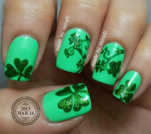 50+ Best St. Patrick's Day Nail Art Designs, Ideas, Trends & Stickers ...