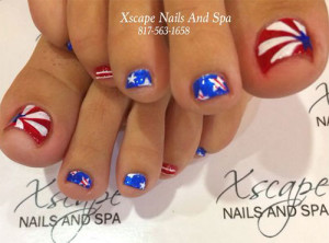10+ 4th of July Toe Nail Art Designs & Ideas 2016 | Fourth of July ...