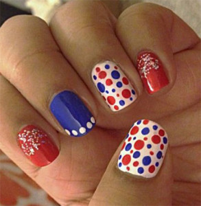 15+ Cute & Simple 4th of July Nail Art Designs & Ideas 2016 | Fourth of ...