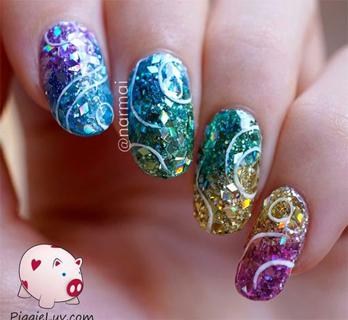 18-Awesome-4th-of-July-Fireworks-Nail-Art-Designs-2016-Fourth-of-July-Nails-14