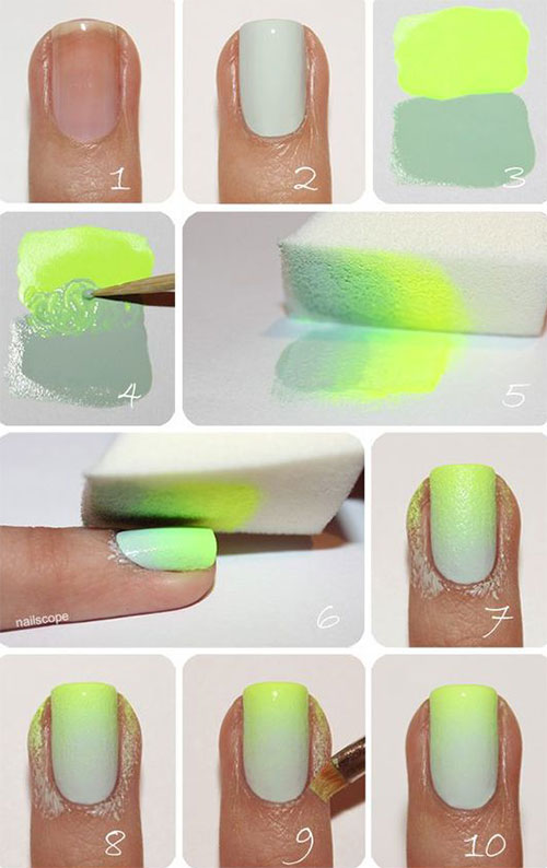 20-Easy-Step-By-Step-Summer-Nail-Art-Tutorials-For-Beginners-2016-14