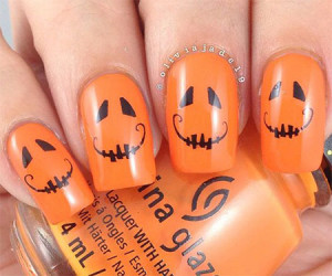 20+ Simple & Easy Halloween Themed Nails Art Designs 2016 | Fabulous ...