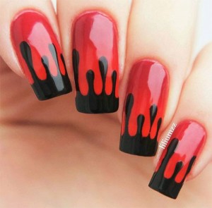 15 Halloween Blood Nail Art Designs & Ideas 2016 | Fabulous Nail Art ...