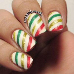 20+ Easy & Cute Christmas Nails Art Designs & Ideas 2016 | Fabulous ...