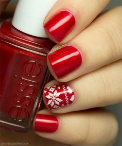 20+ Easy &amp; Cute Christmas Nails Art Designs &amp; Ideas 2016 | Fabulous