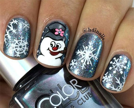 15-christmas-snowman-nail-art-designs-ideas-2016-xmas-nails-7