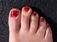 20 Best Merry Christmas Toe Nail Art Designs 2016 | Holiday Nails