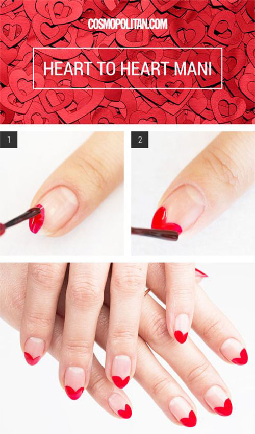 10-Step-By-Step-Valentines-Day-Nail-Art-Tutorials-For-Learners-2017-10