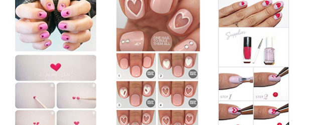 10-Step-By-Step-Valentines-Day-Nail-Art-Tutorials-For-Learners-2017-f