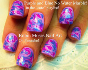 15 Without Water Marble Nails Art Designs & Ideas 2017 | Fabulous Nail ...