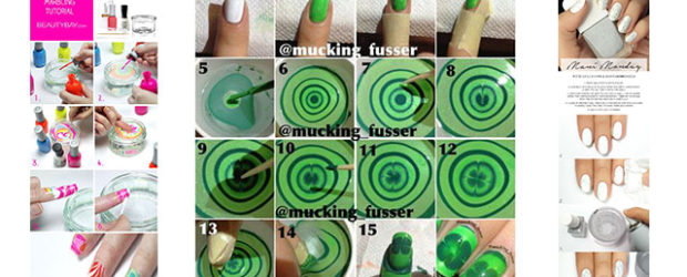 Easy-Step-By-Step-Marble-Nails-Art-Tutorials-For-Beginners-2017-f