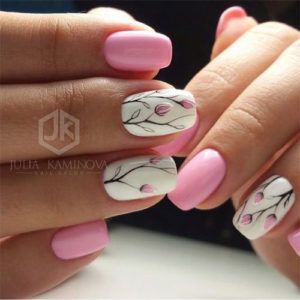 20 Simple & Easy Spring Nails Art Designs & Ideas 2017 | Fabulous Nail ...