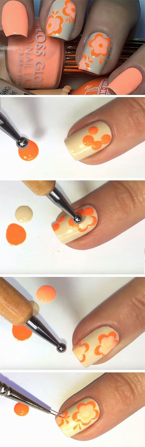 25-Easy-Simple-Spring-Nails-Art-Tutorials-For-Beginners-2017-19