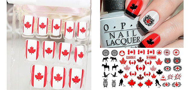 Canada-Day-Nails-Stickers-Decals-2017-f