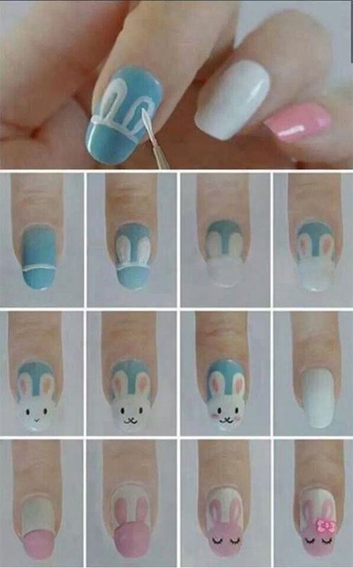 15-Easter-Nail-Art-Tutorials-For-Beginners-Learners-2018-10