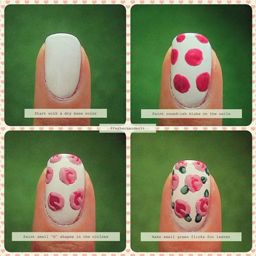 12-Easy-Simple-Spring-Nails-Art-Tutorials-For-Beginners-2018-6