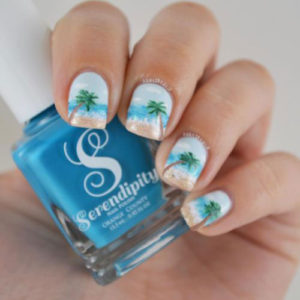 Summer Beach Nails Art Designs & Ideas 2018 | Fabulous Nail Art Designs