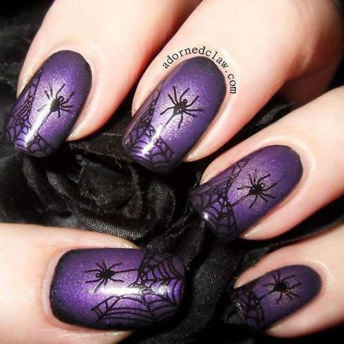 18-Halloween-Spider-Nail-Art-Designs-Ideas-2018-Spider-Web-Nails-3