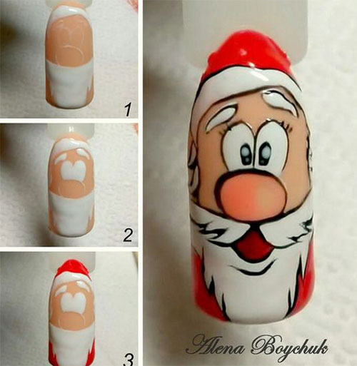 20-Easy-Simple-Christmas-Nail-Art-Tutorials-For-Beginners-Learners-2018-14