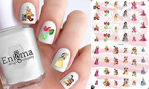 18-Cute-Christmas-Nail-Art-Stickers-Decals-2018-8