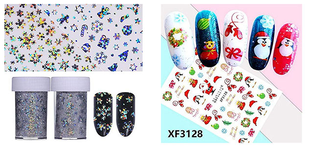 18-Cute-Christmas-Nail-Art-Stickers-Decals-2018-F