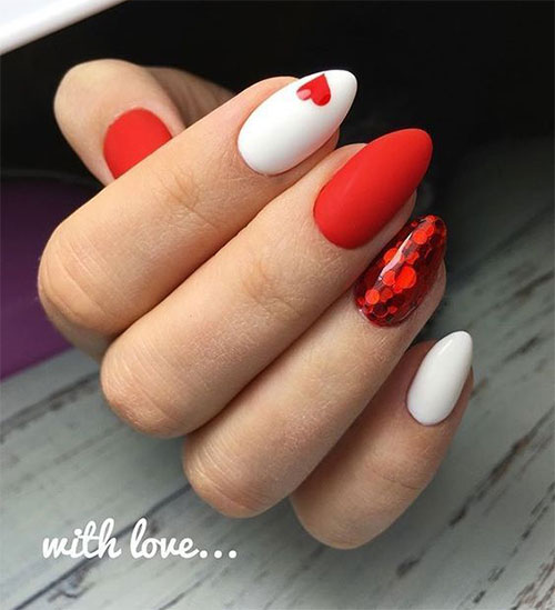 15-Easy-Valentine’s-Day-Nail-Art-Designs-Ideas-2019-Vday-Nails-14