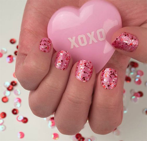 15-Easy-Valentine’s-Day-Nail-Art-Designs-Ideas-2019-Vday-Nails-15