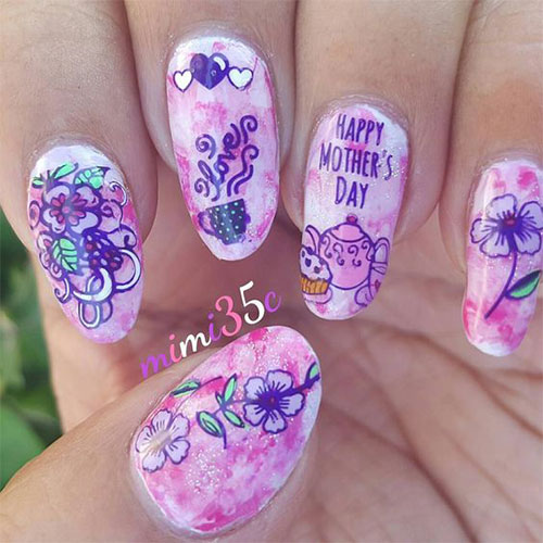 20-Best-Mother’s-Day-Nails-Art-Designs-Ideas-2019-10