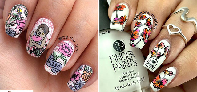 20-Best-Mother’s-Day-Nails-Art-Designs-Ideas-2019-F