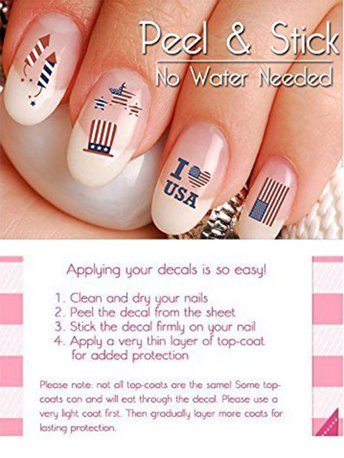 4th-of-July-Nails-Art-Stickers-Decals-2019-12