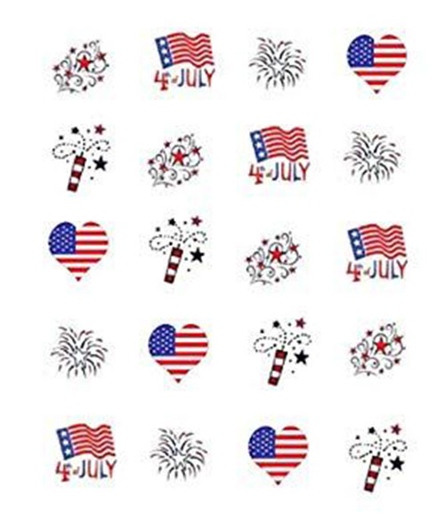4th-of-July-Nails-Art-Stickers-Decals-2019-16