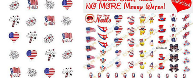 4th-of-July-Nails-Art-Stickers-Decals-2019-F