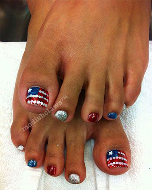 4th-of-July-Toe-Nails-Art-Designs-Ideas-2019-5