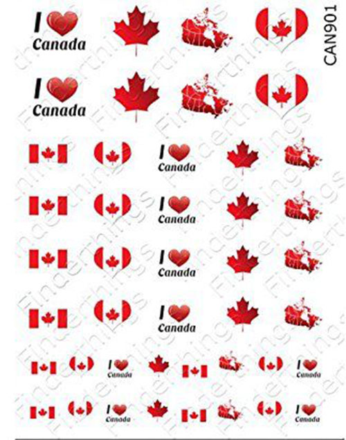 Canada-Day-Nails-Stickers-Decals-2019-1