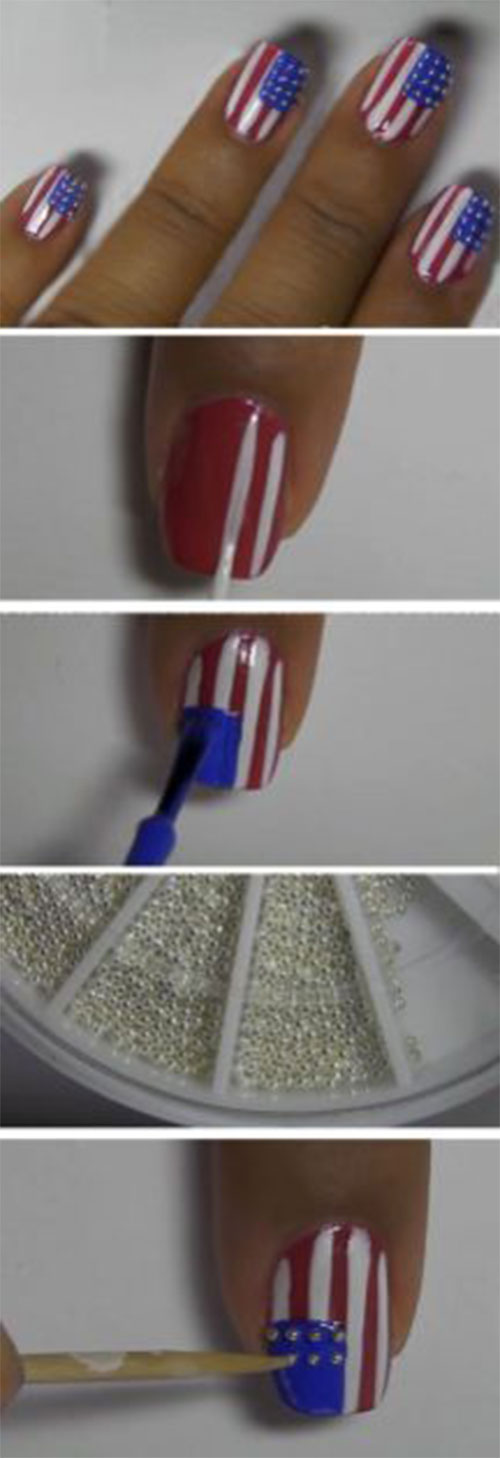 Step-By-Step-4th-of-July-Nails-Tutorials-For-Beginners-2019-4