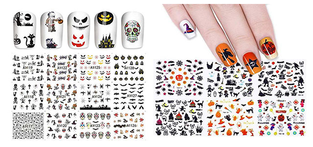 Halloween-Nails-Art-Stickers-Decals-2019-F