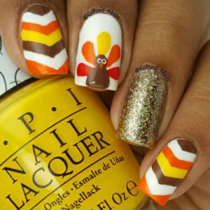 Easy & Simple Thanksgiving Nail Art Designs 2019 | Fabulous Nail Art ...