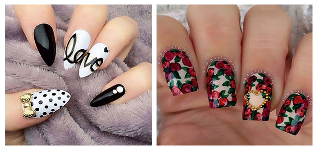 18-Cute-3d-Valentine’s-Day-Nail-Art-Designs-2020-Vday-Nails-F