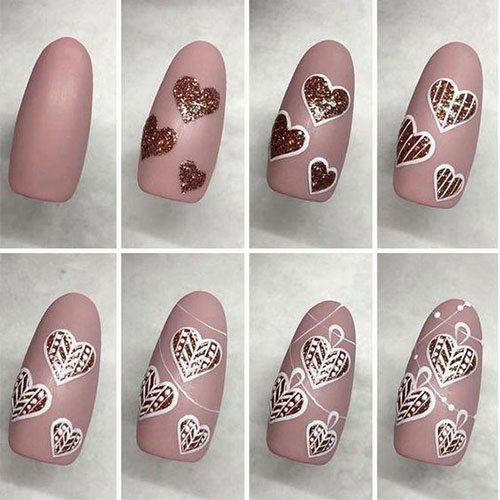 Step-By-Step-Valentine’s-Day-Nail-Art-Tutorials-For-Learners-2020-1
