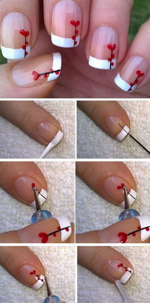 Step-By-Step-Valentine’s-Day-Nail-Art-Tutorials-For-Learners-2020-11