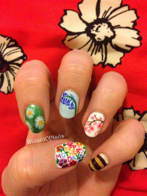 Best-Mother’s-Day-Nails-Art Designs & Ideas 2020-13