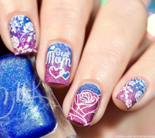Best-Mother’s-Day-Nails-Art Designs & Ideas 2020-4